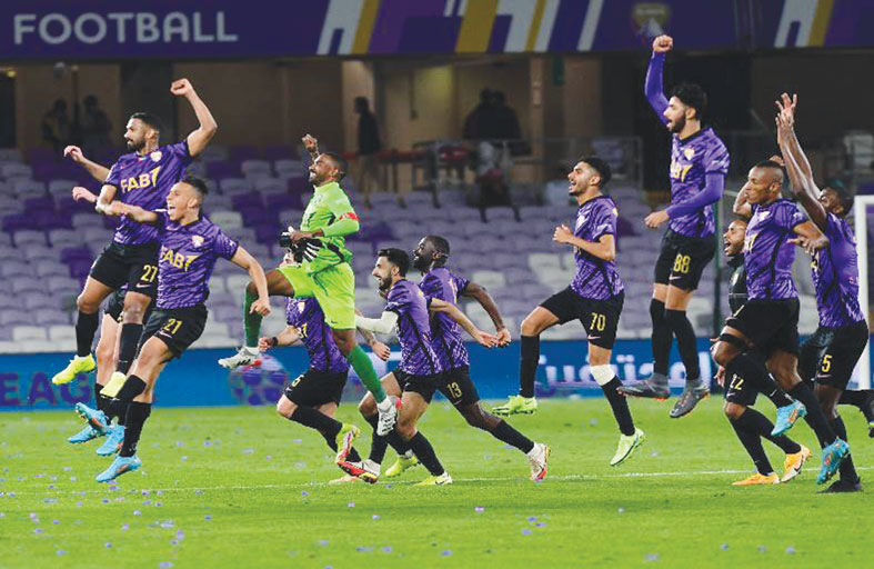 العين في الصدارة وفرق القاع تواصل نزيف النقاط  