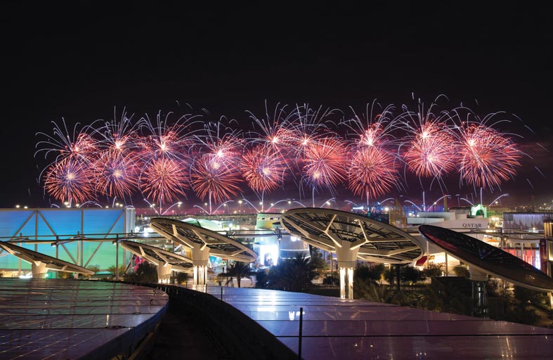 إكسبو 2020 يقترب من تسجيل 9 مليون زيارة في ثلاثة أشهر، عززها اليوبيل الذهبي، واحتفالات موسم الأعياد