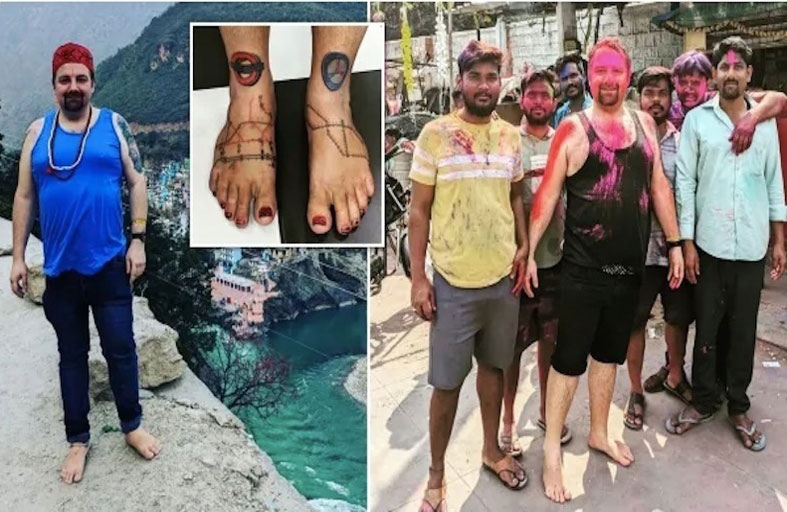 يمتنع عن ارتداء الأحذية بسبب عضلات قدميه