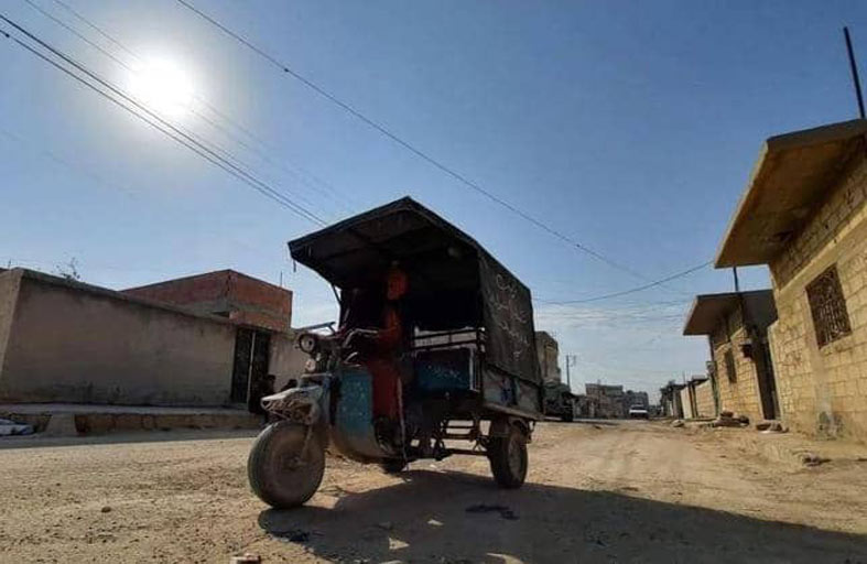 أول سائقة توك توك في الحسكة