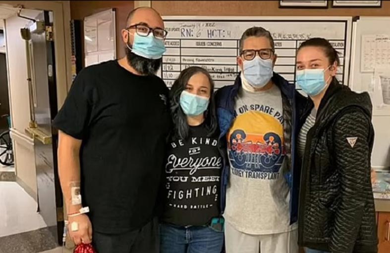 نداء عبر الإنترنت ينقذ حياة رجل 