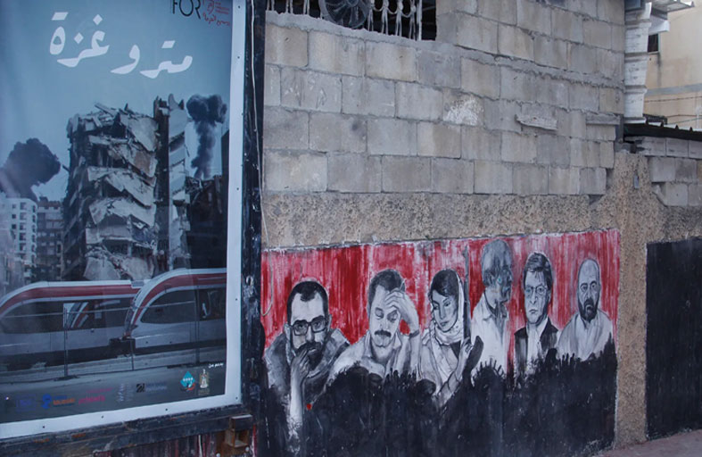 «مسرح الحرية» في جنين يتحول لضحية حرب