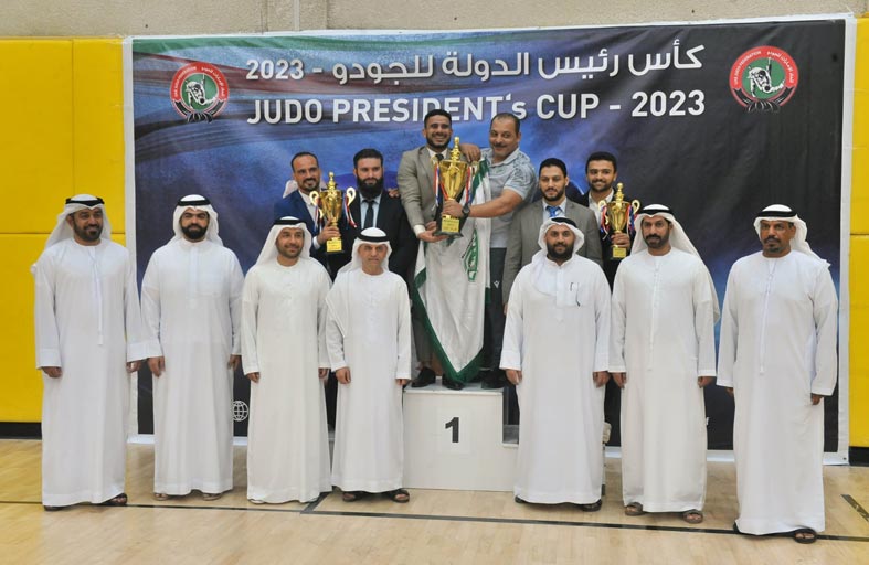 جودو خورفكان يحرز بطولة كأس رئيس الدولة للأشبال والناشئين