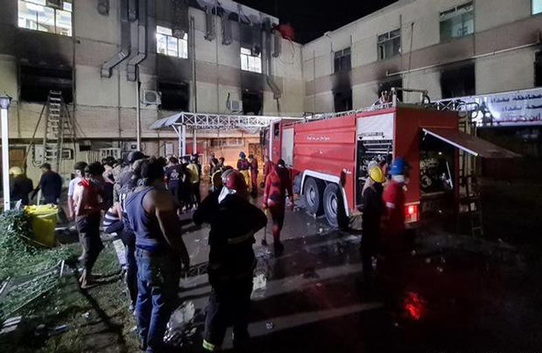 حداد وطني في العراق على ضحايا حريق المستشفى 