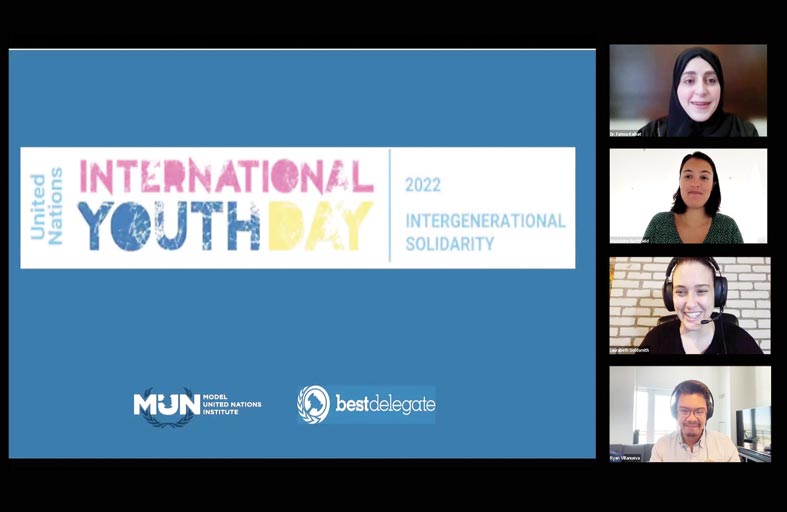 مشاركة 100 طالب وطالبة و20 معلماً ومعلمة في البرنامج التدريبي الإماراتي لنموذج الأمم المتحدة