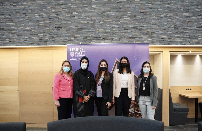 أول مهندسة طيران إماراتية في الإمارات تحتفل باليوم العالمي للمرأة في الهندسة في جامعة هيريوت وات دبي