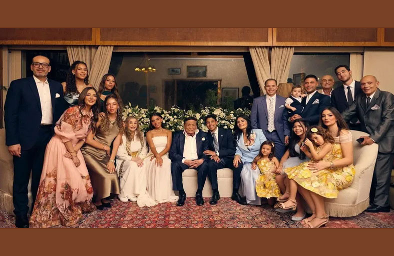 ظهور نادر لعادل إمام بعد غياب طويل