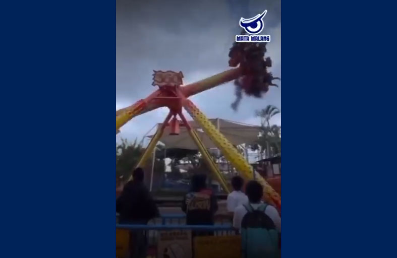 فتى يسقط من أرجوحة 