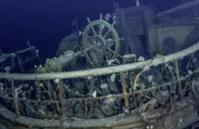 العثور على سفينة غرقت عام 107 أعوام