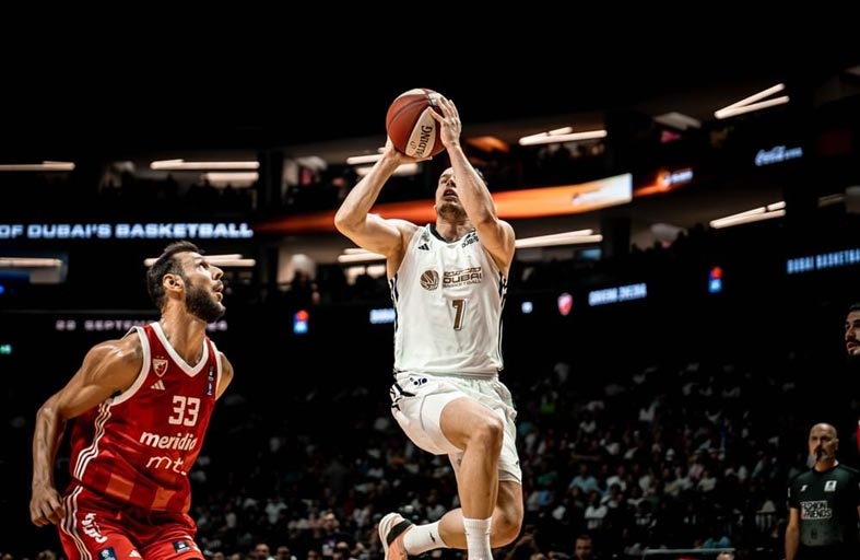 دبي لكرة السلة يفوز على حامل لقب الدوري الأدرياتيكي