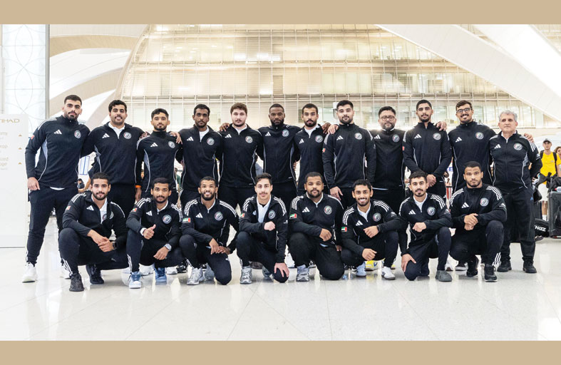 المنتخب الوطني برعاية شركة «مبادلة للاستثمار» يغادر إلى فرنسا للمشاركة في بطولة باريس الجائزة الكبرى للجوجيتسو 