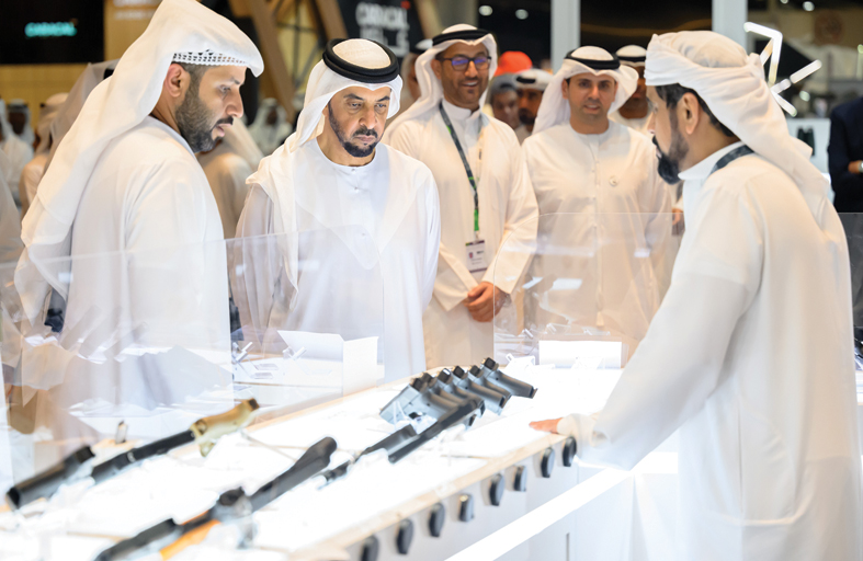حمدان بن زايد يزور معرض أبوظبي الدولي للصيد والفروسية بدورته الـ20