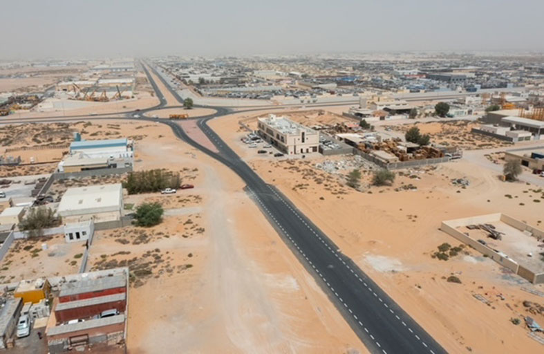 مشروع طرق جديد في الصجعة