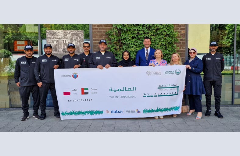 «القافلة الرياضية» في أولى محطاتها العالمية عبر جمهورية بولندا