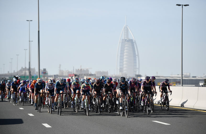 «مرحلة دبي» في طواف الإمارات العالمي للسيدات من ميراكل جاردن إلى دبي هاربر