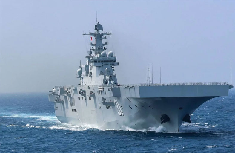 تايوان: الصين نشرت حاملات طائرات وعشرات السفن 