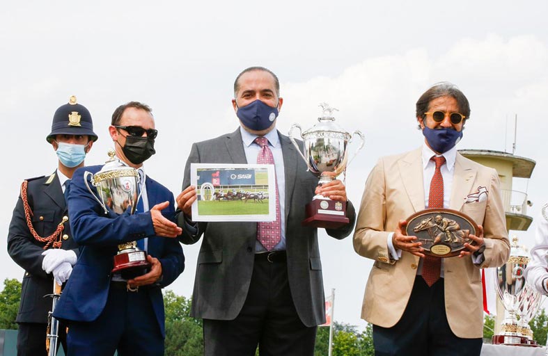 الجواد حيان بطلا لكأس رئيس الدولة للخيول العربية في إيطاليا