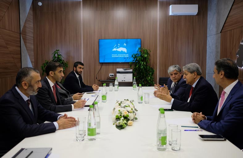 ثاني الزيودي يترأس وفد الإمارات المشارك في منتدى كازان الاقتصادي الدولي