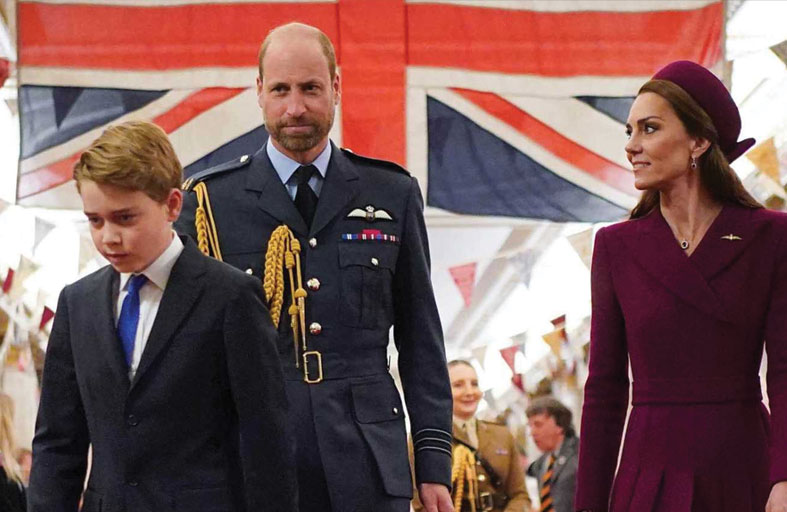 هكذا احتفل ويليام وكيت بعيد ميلاد الأمير جورج الـ12