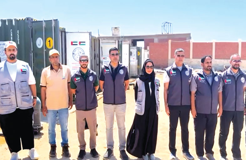 عملية الفارس الشهم 3 تفتتح أضخم مشروع مياه في قطاع غزة 