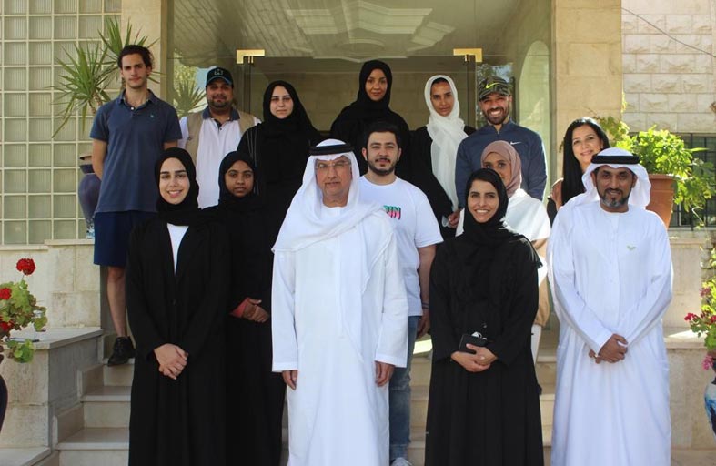 فريق مبادرات محمد بن راشد آل مكتوم العالمية في الأردن للإشراف على عمليات توزيع الدعم الغذائي ضمن حملة 100 مليون وجبة