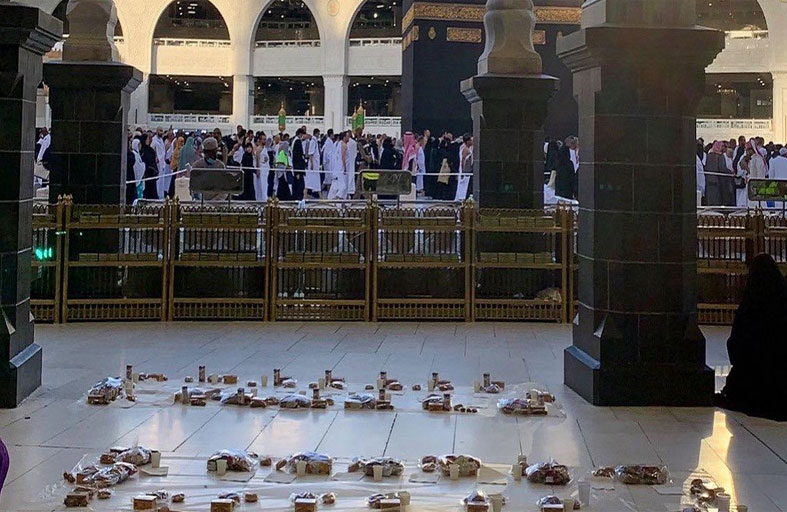 تعرّف على أقدم سُفرة إفطار رمضانية في الحرم المكي