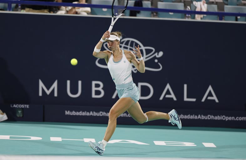 تأهل بياتريس و سامسونوفا وبليسكوفا إلى ثمن نهائي بطولة مبادلة أبوظبي المفتوحة للتنس