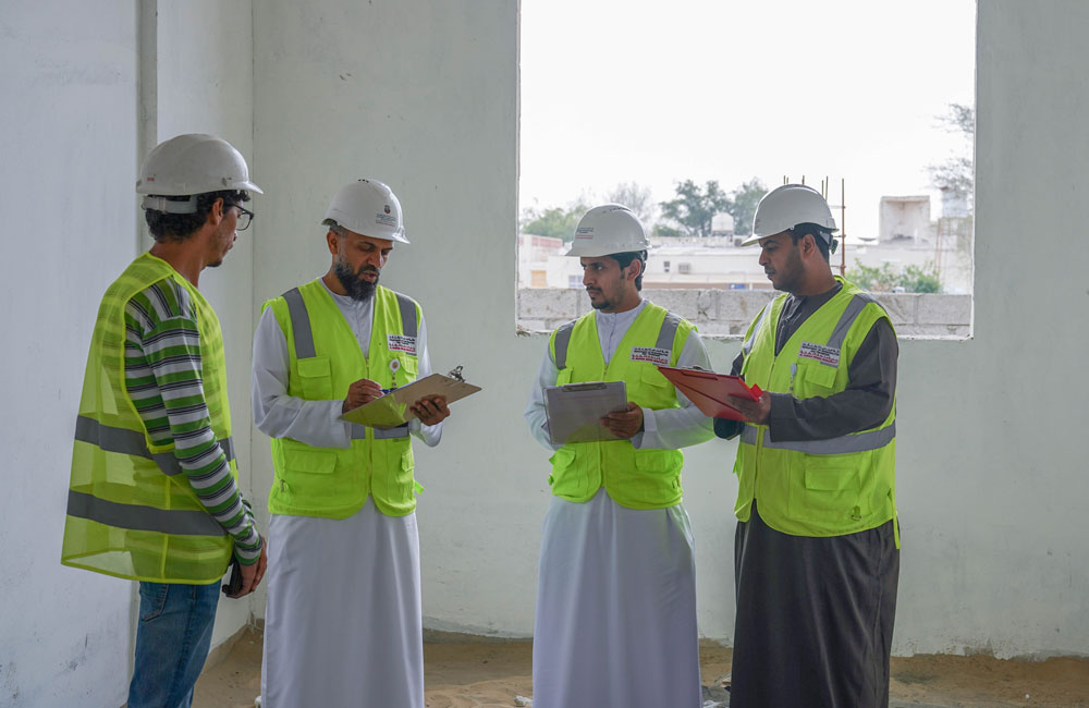 قطاع البناء والإنشاء بمنطقة الظفرة خال من الحوادث خلال النصف الأول من 2023