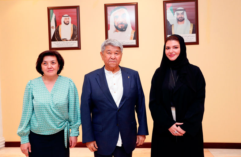 مجلس سيدات أعمال أبوظبي يبحث تعزيز التعاون مع رائدات الأعمال في قيرغيزستان