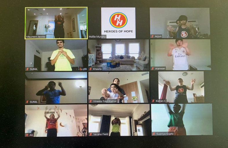 أبطال الأمل تقدم برامج تدريب يومية عن بعد لأصحاب الهمم