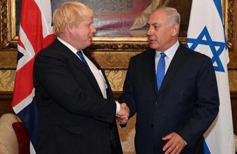 ماذا فعل نتنياهو في مرحاض بوريس جونسون؟!