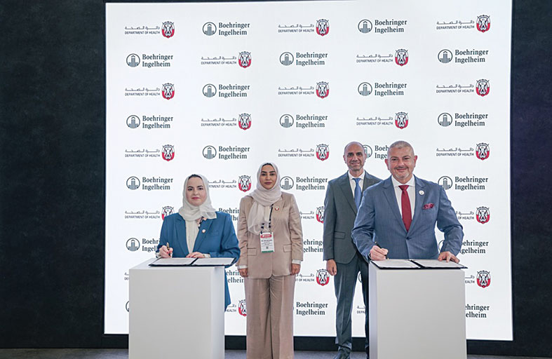 دائرة الصحة – أبوظبي تعقد شراكة استراتيجية مع «بوهرنجر إنجلهايم» لتعزيز الابتكار في علوم الحياة