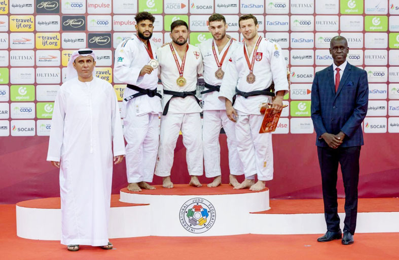 جورجيا تتوج بلقب بطولة أبوظبي جراند سلام للجودو 