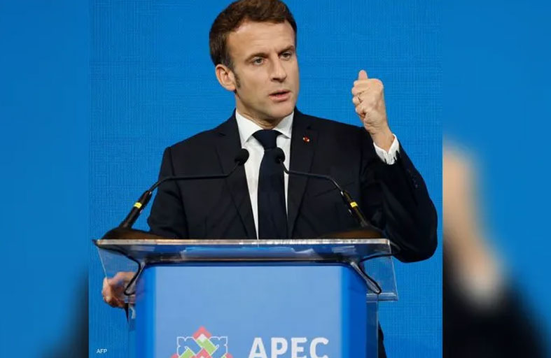  ماكرون : لا «للهيمنة» ولا «للمواجهة» 