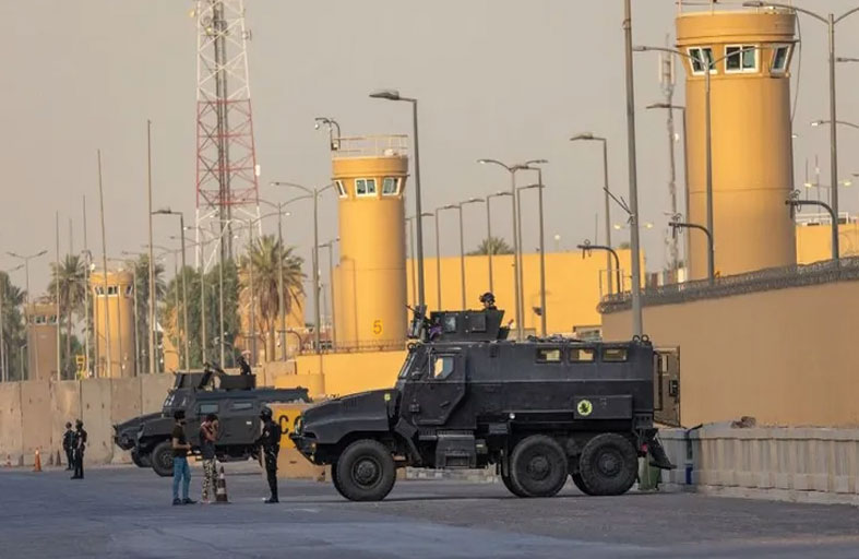 العراق: بعض مهاجمي سفارة واشنطن على صلة بالأجهزة الأمنية