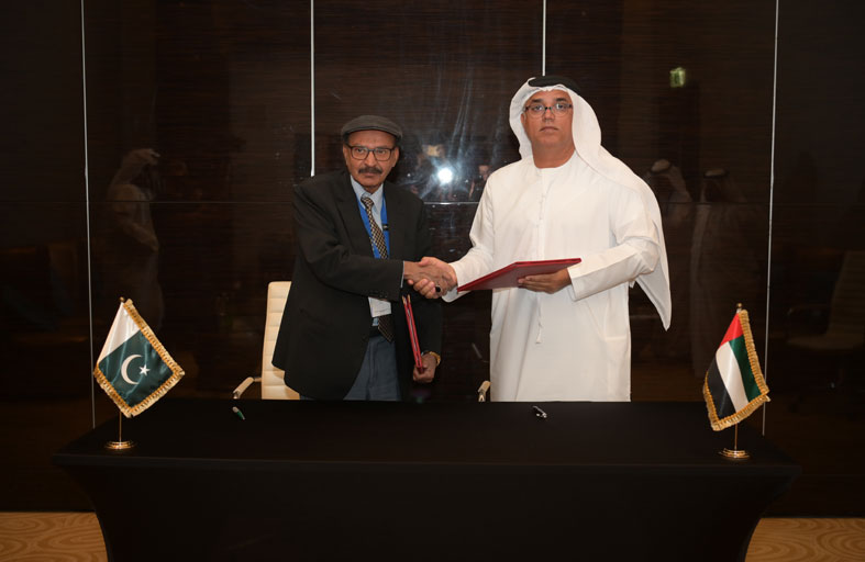 الوطني للأرصاد يوقع مذكرة تفاهم مع إدارة الأرصاد الجوية الباكستانية