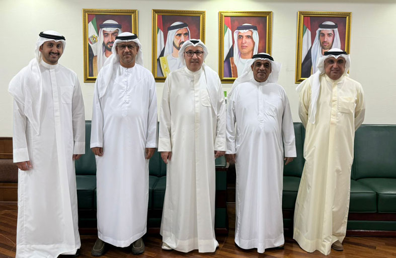 القنصل الكويتي يبحث مع رئيس غرفة التجارة في رأس الخيمة  أوجه التعاون التجاري 