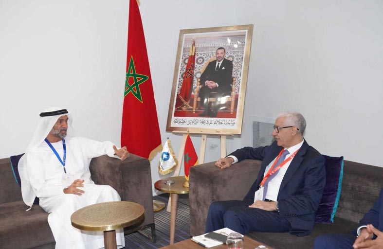 الجروان يبحث مع عدد من البرلمانيين الدوليين والأفارقة تعزيز الشراكة لنشر قيم التسامح والسلام