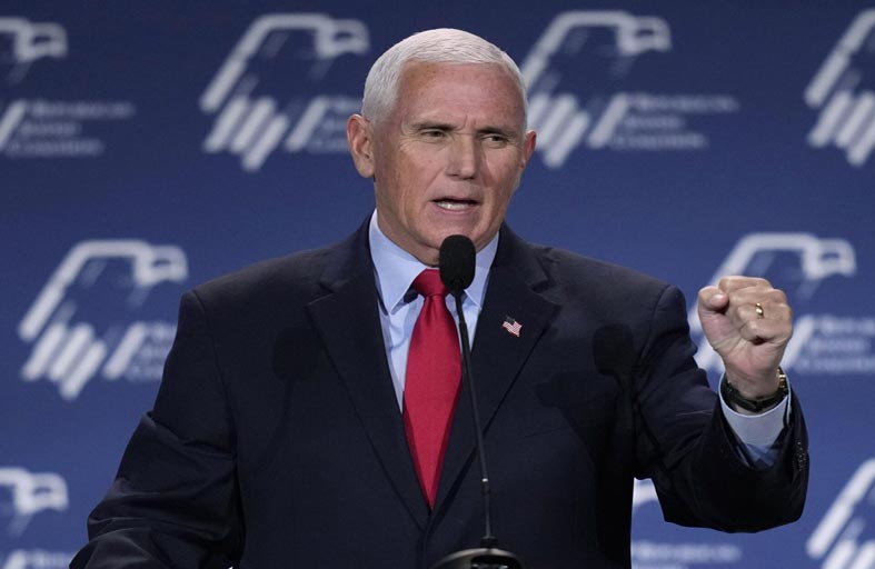 بنس يطلق حملته لكسب ترشيح الجمهوريين لانتخابات الرئاسة