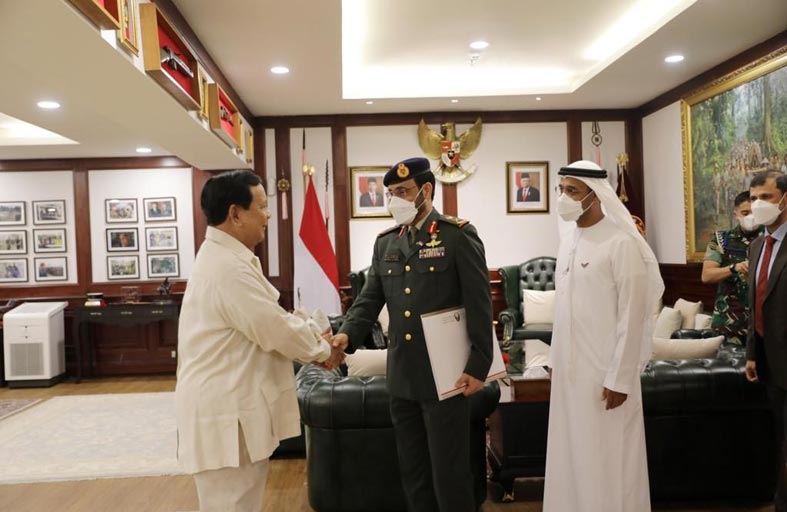 وفد وزارة الدفاع يلتقي وزير الدفاع الإندونيسي.. ويبحث التعاون في مجال الصناعات العسكرية