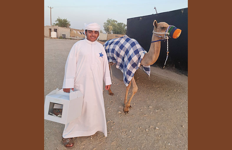 أمنية تُحقّق أمنيةً حمد بجملٍ يرافقه في رحلته مع الأمل