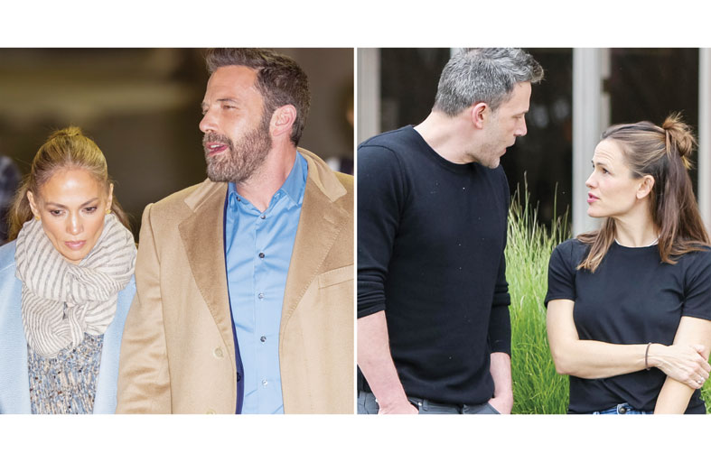 جينيفر لوبيز غاضبة من لقاء بن أفليك مع زوجته السابقة