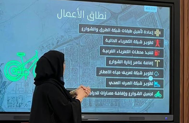 مركز التواجد البلدي يلتقي سيدات مدينة محمد بن زايد للاطلاع على مقترحاتهن لتطوير المدينة