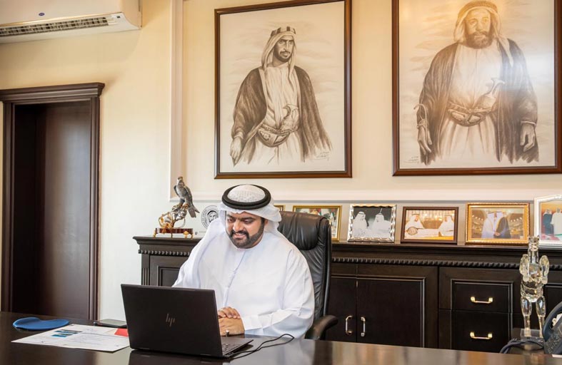 ولي عهد الفجيرة يترأس اجتماع مجلس أمناء جامعة العلوم و التقنية