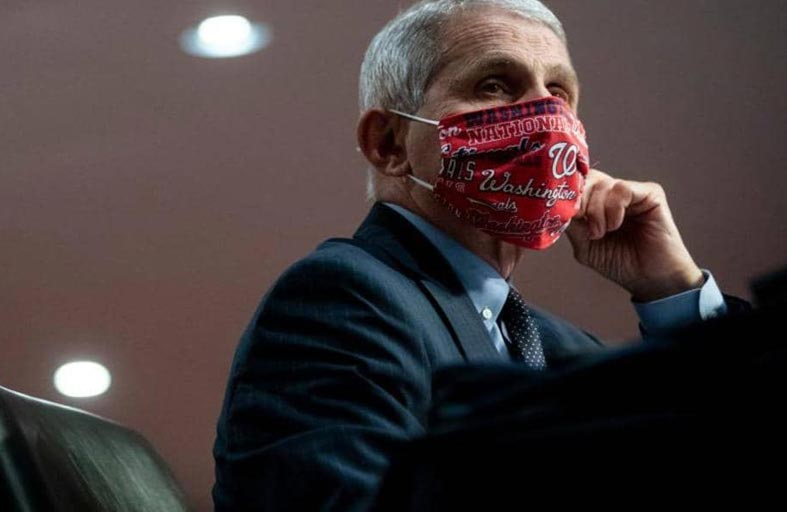 فاوتشي يحذر من لقاح كورونا.. ويحث على الكمامة