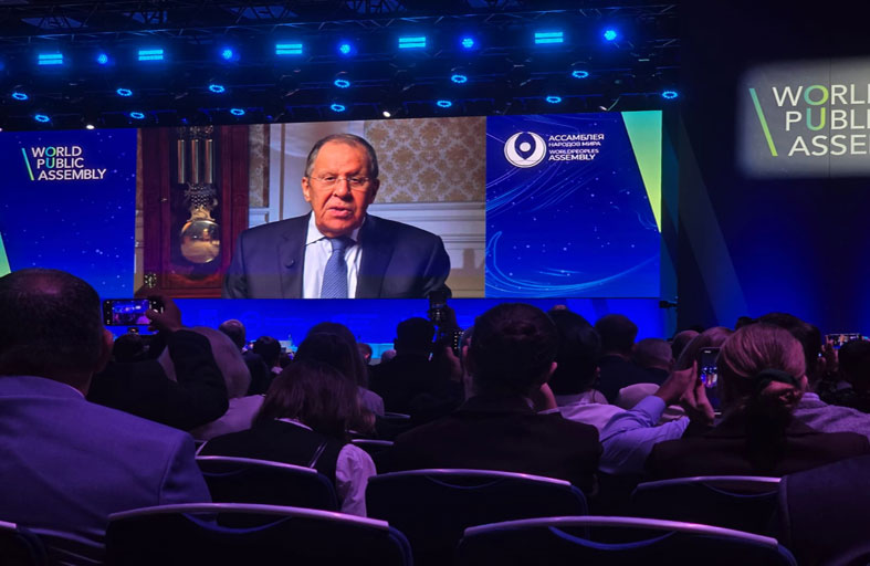 افتتاح القمة العالمية الأولى لشعوب العالم برســالة ســلام وتعايش ووحـدة وتعـاون 