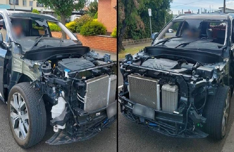 تواجه مخالفات ضخمة بعد قيادة نصف سيارة