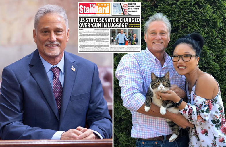 اعتقال سناتور أمريكي لحمله سلاحاً في هونغ كونغ