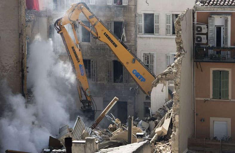 جثة سادسة تحت أنقاض انفجار مرسيليا