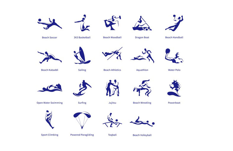 إصدار الملصقات والرسوم التوضيحية الرسمية لأسياد الشواطىء